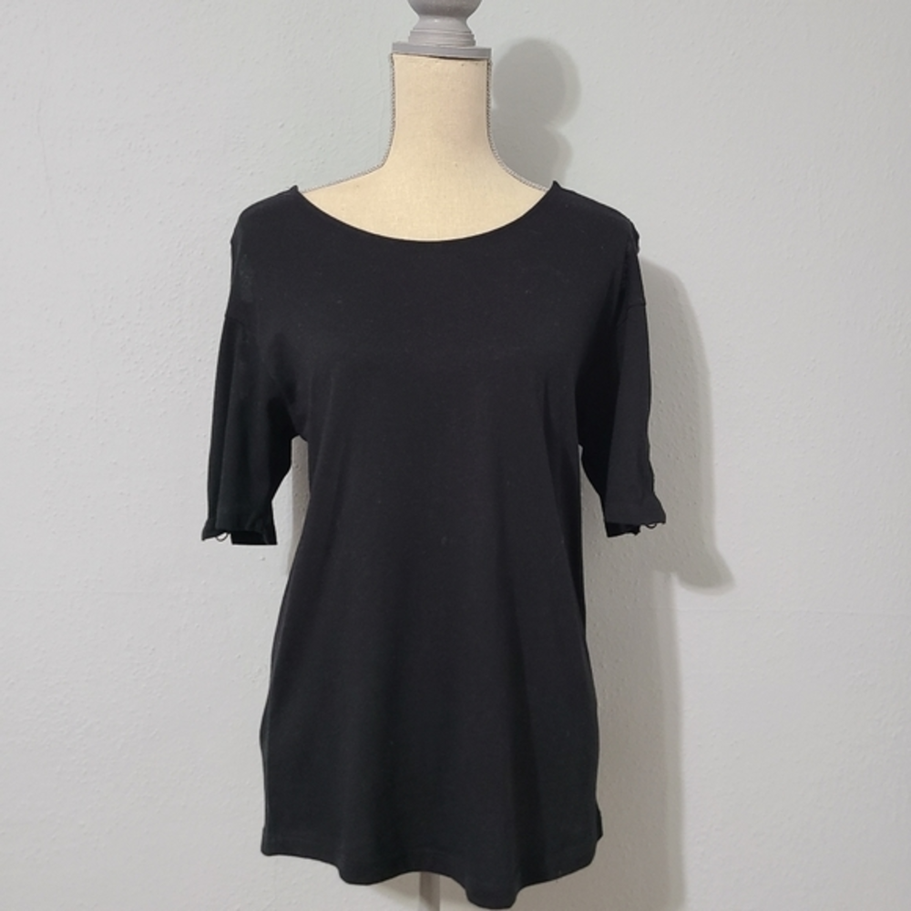 Iro Jeans‎ Black Cold Shoulder Top XS